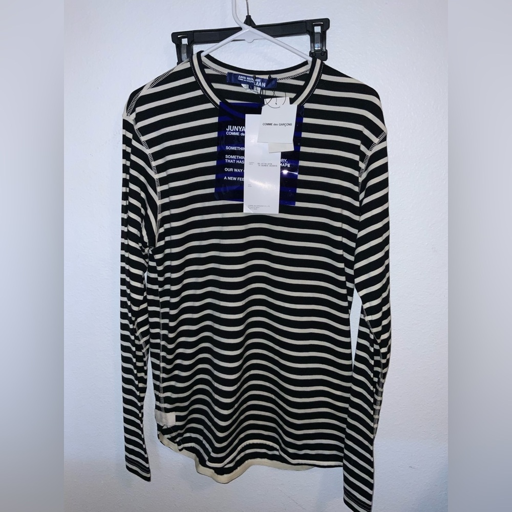 Junya Watanabe COMME des GARÇONS MAN Striped Long Sleeve Top